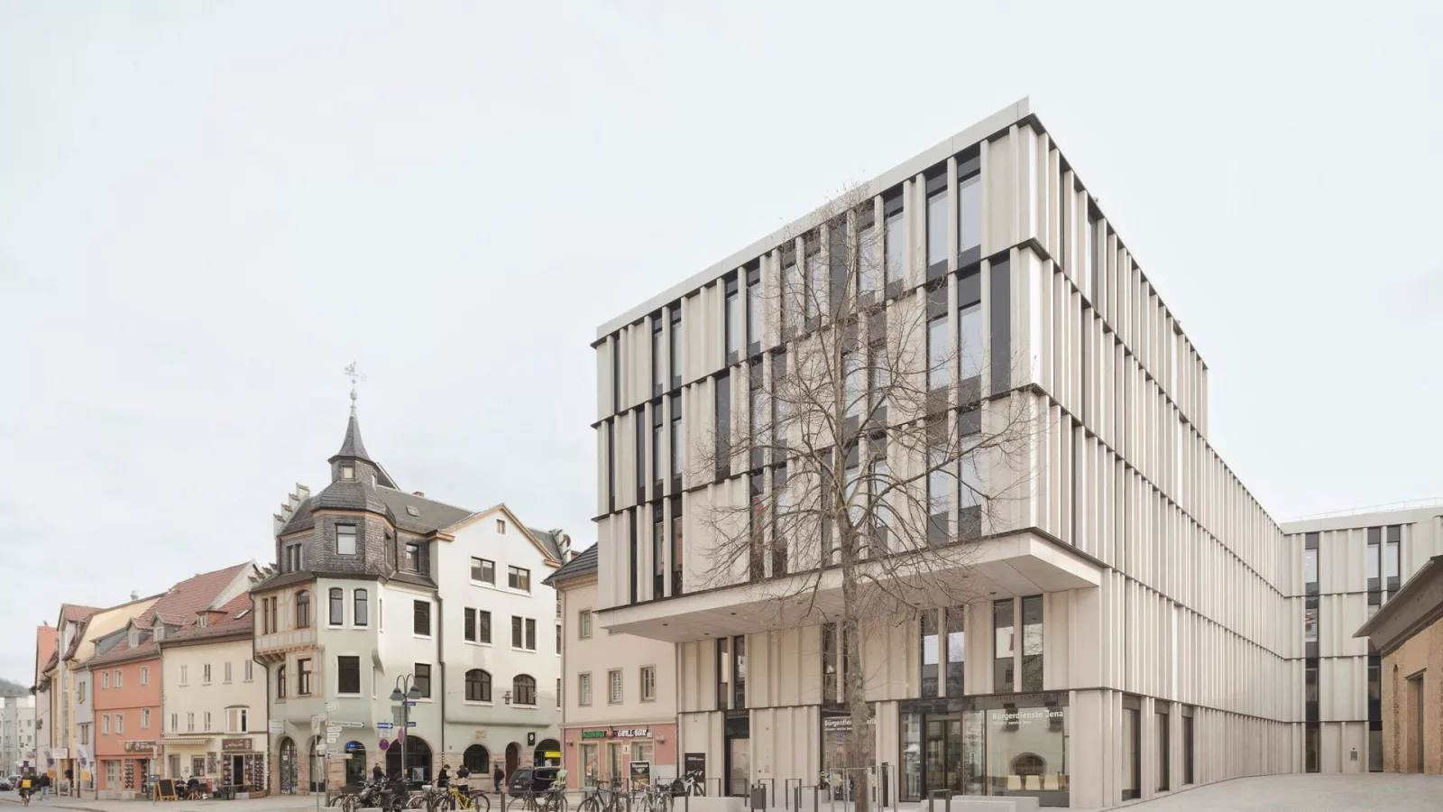 Neubau Ernst-Abbe-Bibliothek und Bürgerservice Jena