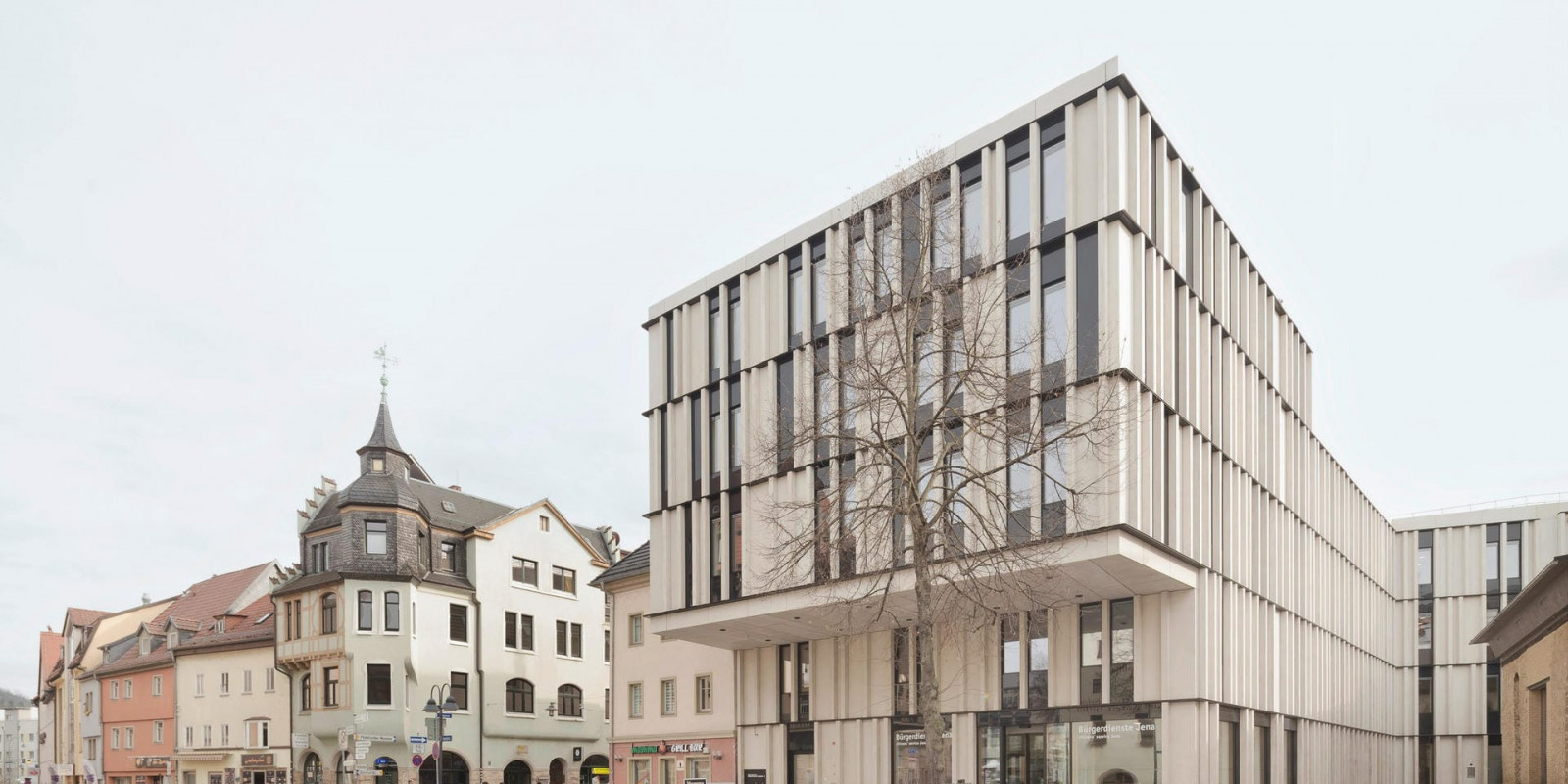 Neubau Ernst-Abbe-Bibliothek und Bürgerservice Jena